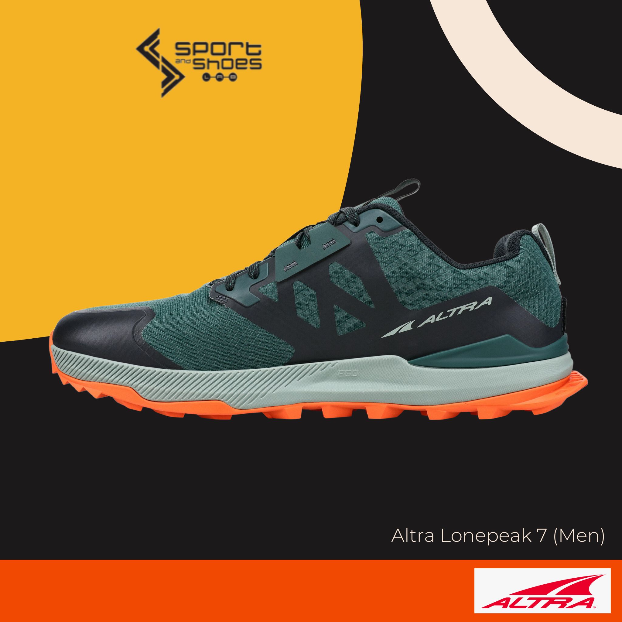 Altra Lonepeak7 (M) Deep Forest